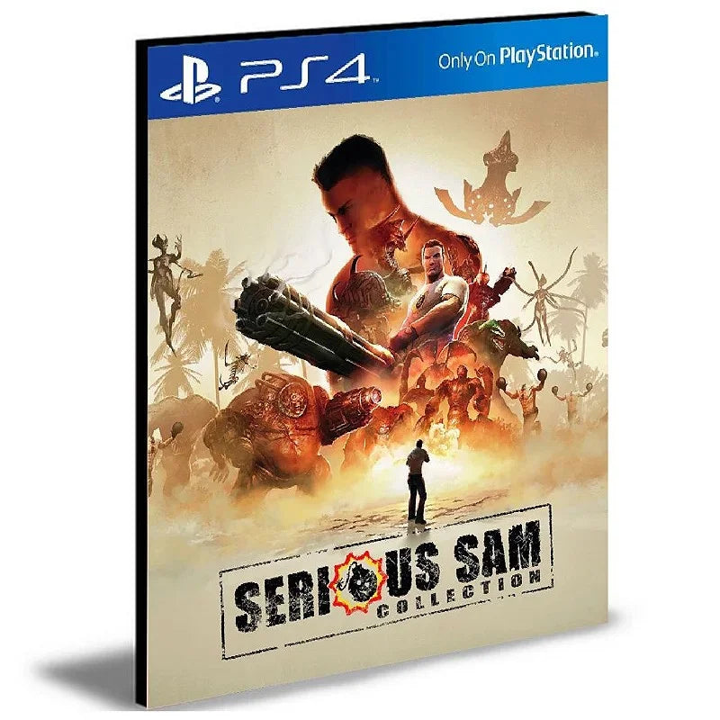 Serious Sam Collection Ps4 e PS5 Mídia Digital