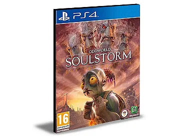 ODDWORLD SOULSTORM PS4 Mídia Digital