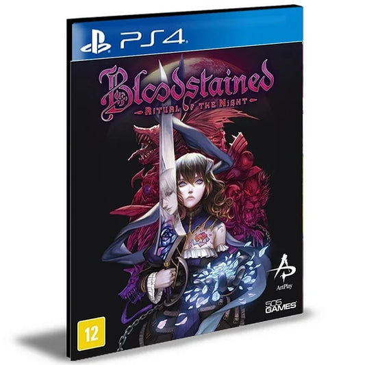 Bloodstained Ritual of the Night Ps4 e Ps5 Mídia Digital