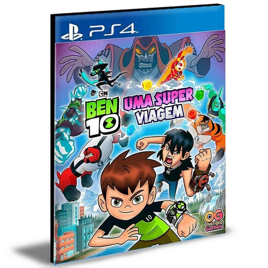 Ben 10 Uma Super viagem Ps4 e Ps5 Mídia Digital