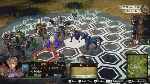 Brigandine The Legend of Runersia PS4 e PS5 Mídia Digital