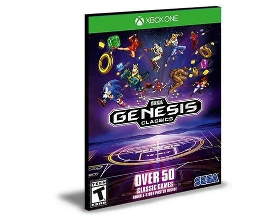 SEGA Genesis Classics Xbox One e Xbox Series X|S MÍDIA DIGITAL