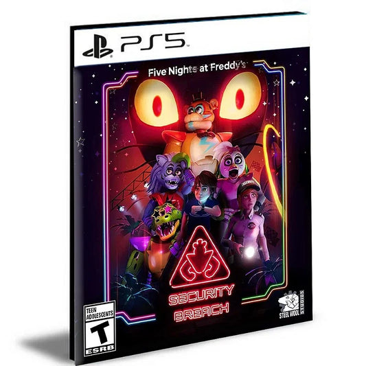 Five Nights at Freddy's Security Breach PS5 Mídia Digital