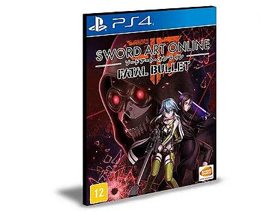 SWORD ART ONLINE FATAL BULLET Ps4 e Ps5  Mídia Digital