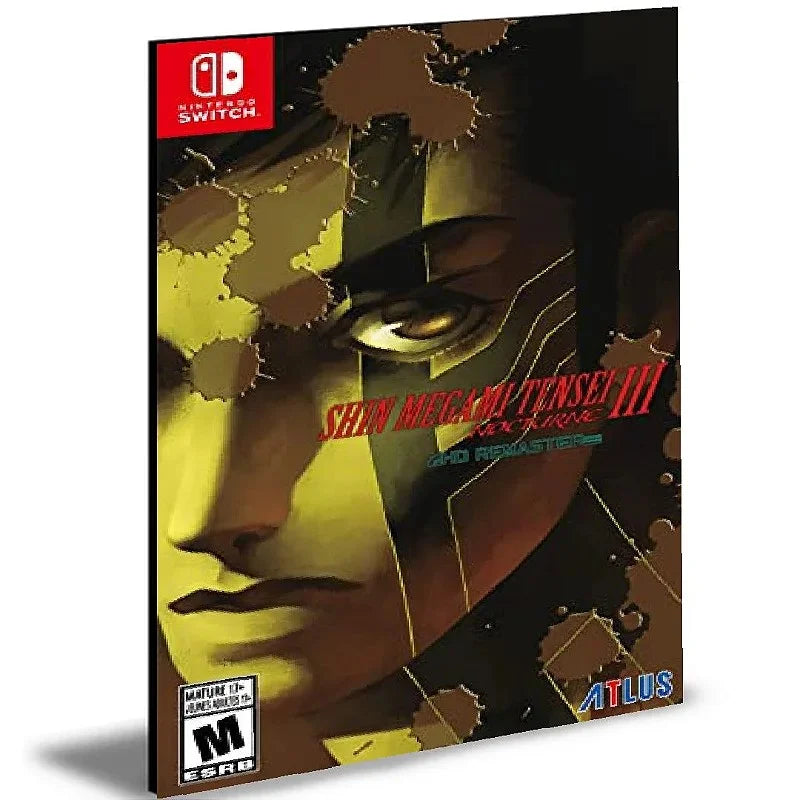 Shin Megami Tensei III Nocturne HD Remaster Nintendo Switch Mídia Digital