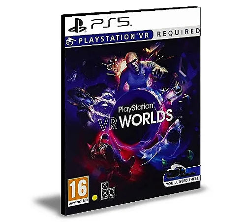 PLAYSTATION VR WORLDS PS5 MÍDIA DIGITAL