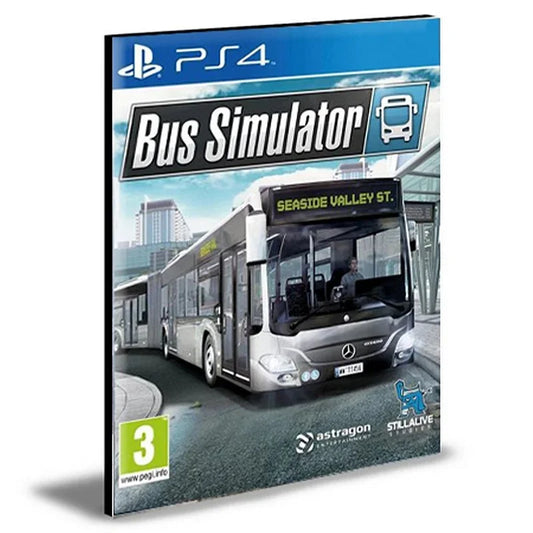 Bus Simulator Ps4 e Ps5 Mídia Digital