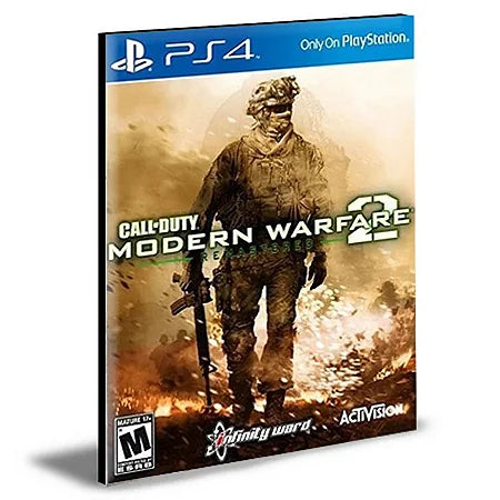 Call of Duty Modern Warfare 2 Campaign Remastered Ps4 e Ps5 Mídia Digital