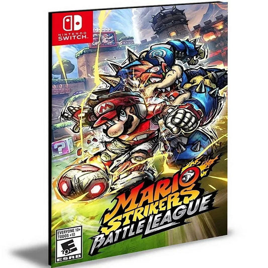 Mario Strikers Battle League Nintendo Switch Mídia Digital0