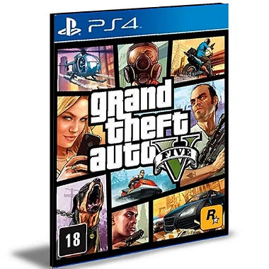 Gta V 5 Leg. Português Ps4 e Ps5 Mídia Digital