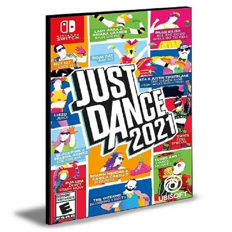 JUST DANCE 2021 NINTENDO SWITCH MÍDIA DIGITAL