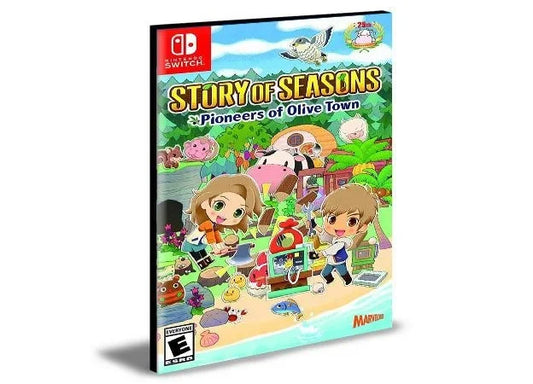 STORY OF SEASONS Pioneers of Olive Town NINTENDO SWITCH Mídia Digital