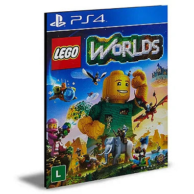 LEGO WORLDS PS4 e PS5 MÍDIA DIGITAL