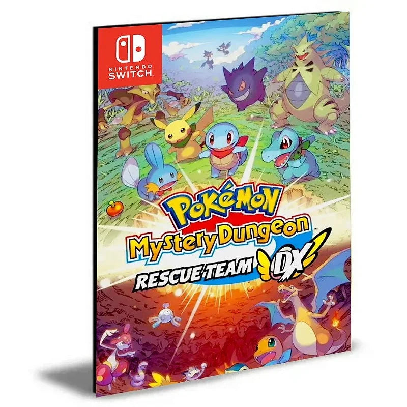 Pokémon Mystery Dungeon Rescue Team Dx Nintendo Switch Mídia Digital