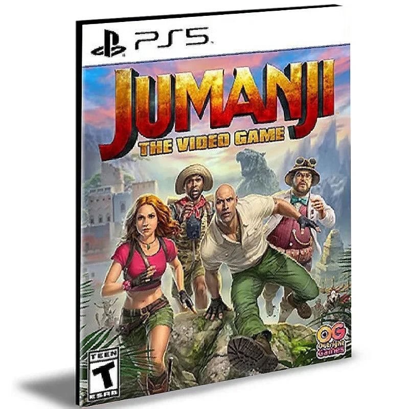 Jumanji O Videogame PS5 Mídia Digital