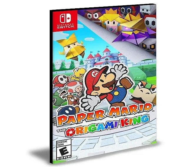 Paper Mario The Origami King Nintendo Switch Mídia Digital