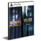 Pacote Completo Resident Evil Village 8 & Resident Evil 7 PS5 Mídia Digital