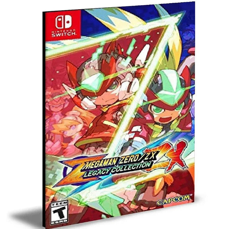 MEGA MAN ZERO/ZX LEGACY COLLECTION Nintendo Switch Mídia Digital