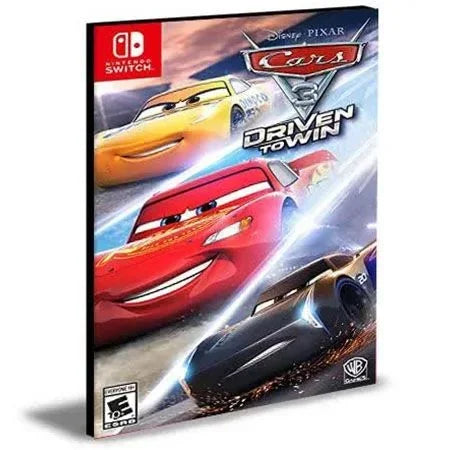Carros 3 Dirigido para Vencer NINTENDO SWITCH Mídia Digital