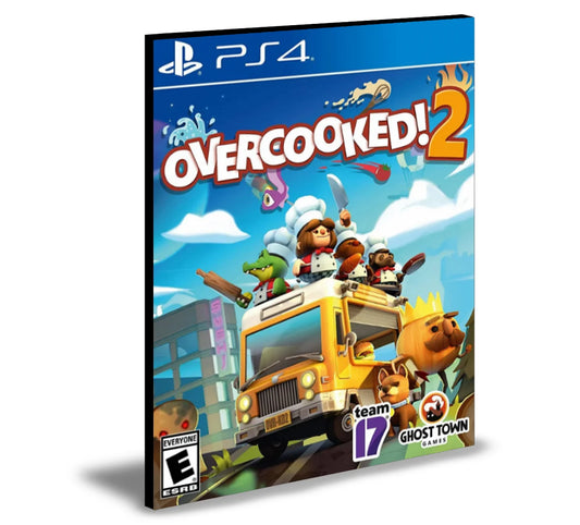 Overcooked! 2 Ps4 Mídia Digital