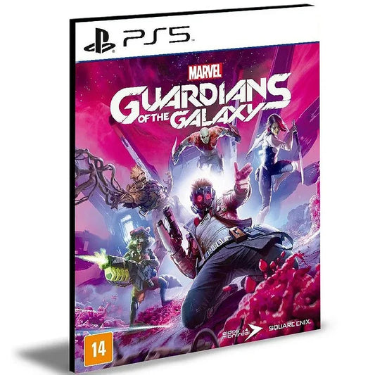 Marvel Guardiões da Galáxia Ps5 Mídia Digital