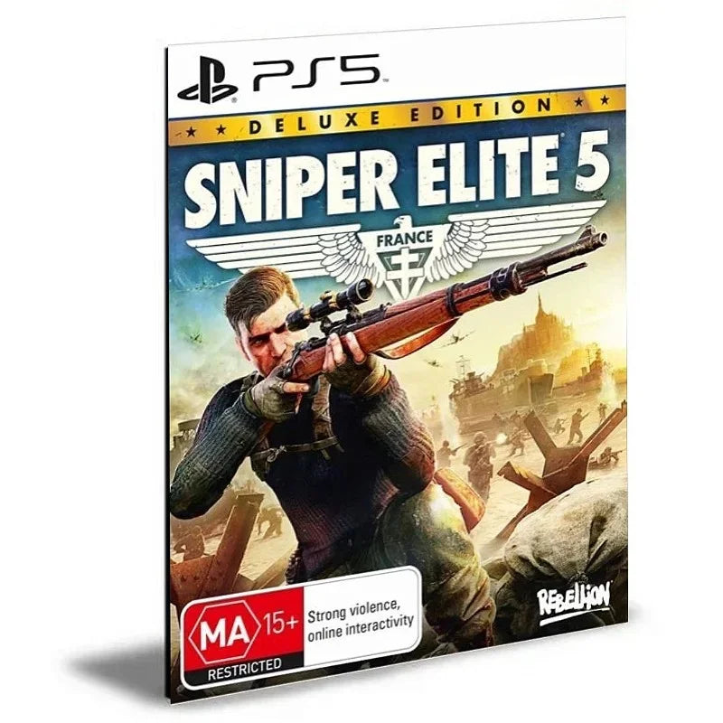 Sniper Elite 5 Deluxe Edition PS5 Mídia Digital