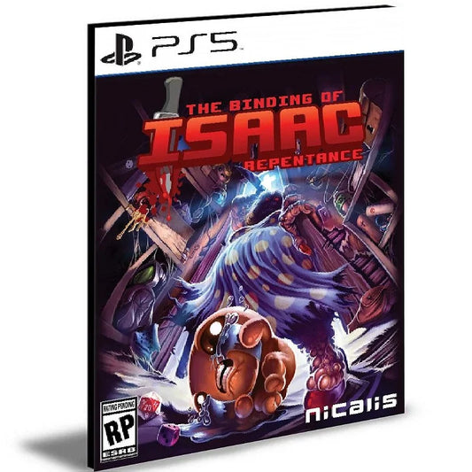 The Binding of Isaac Repentance PS5 Mídia Digital