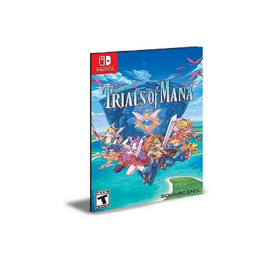 Trials of Mana Nintendo Switch Mídia Digital