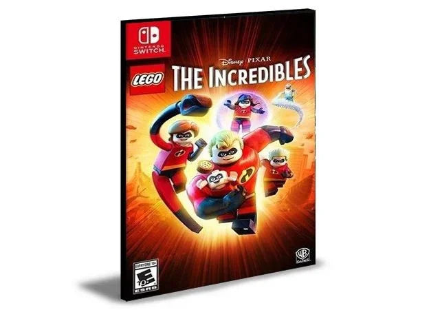 LEGO Os Incríveis Português NINTENDO SWITCH Mídia Digital