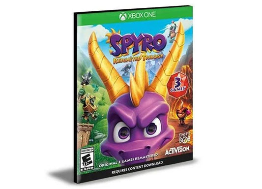 Spyro Reignited Trilogy Xbox One e Xbox Series X|S Mídia Digital