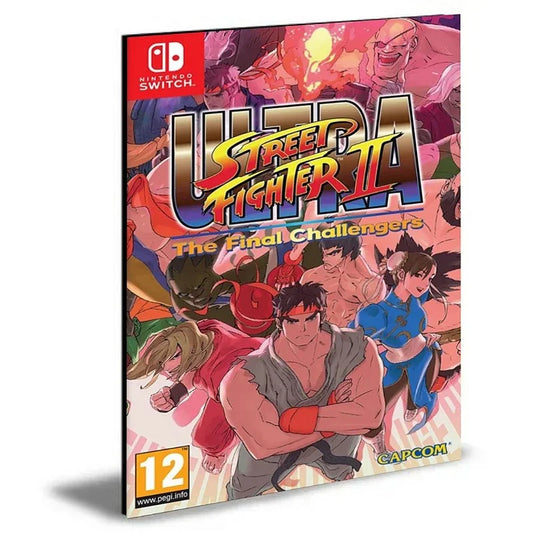 Ultra Street Fighter 2 The Final Challenge NINTENDO SWITCH Mídia Digital