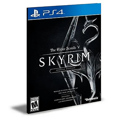 The Elder Scrolls V Skyrim Special Edition Ps4 e Ps5 Psn  Mídia Digital