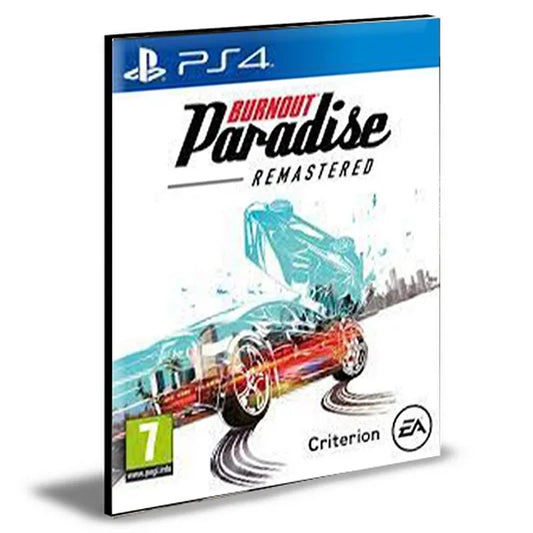Burnout Paradise Remastered Ps4 e Ps5 Mídia Digital