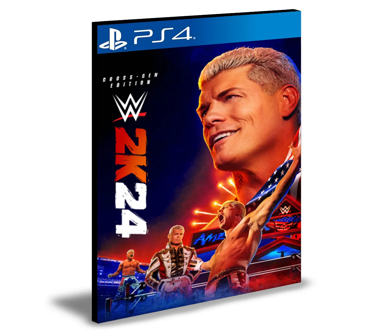 WWE 2K24 Edição Digital Cross-Gen PS4 & PS5 Mídia Digital