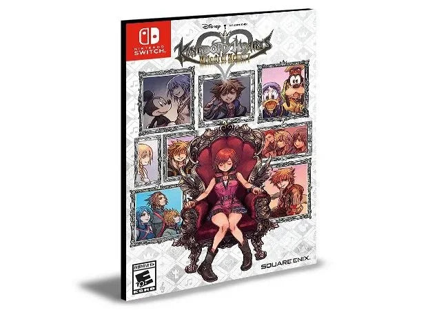 KINGDOM HEARTS Melody of Memory Nintendo Switch MÍDIA DIGITAL