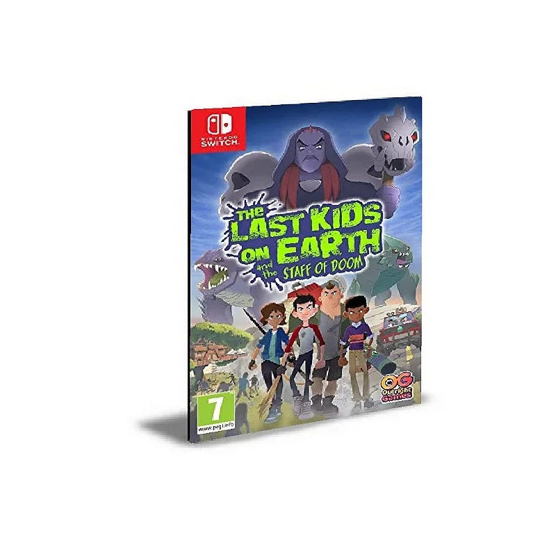 The Last Kids on Earth and the Staff of Doom NINTENDO SWITCH Mídia Digital