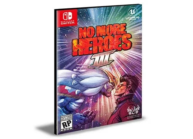 No More Heroes 3 NINTENDO SWITCH Mídia Digital