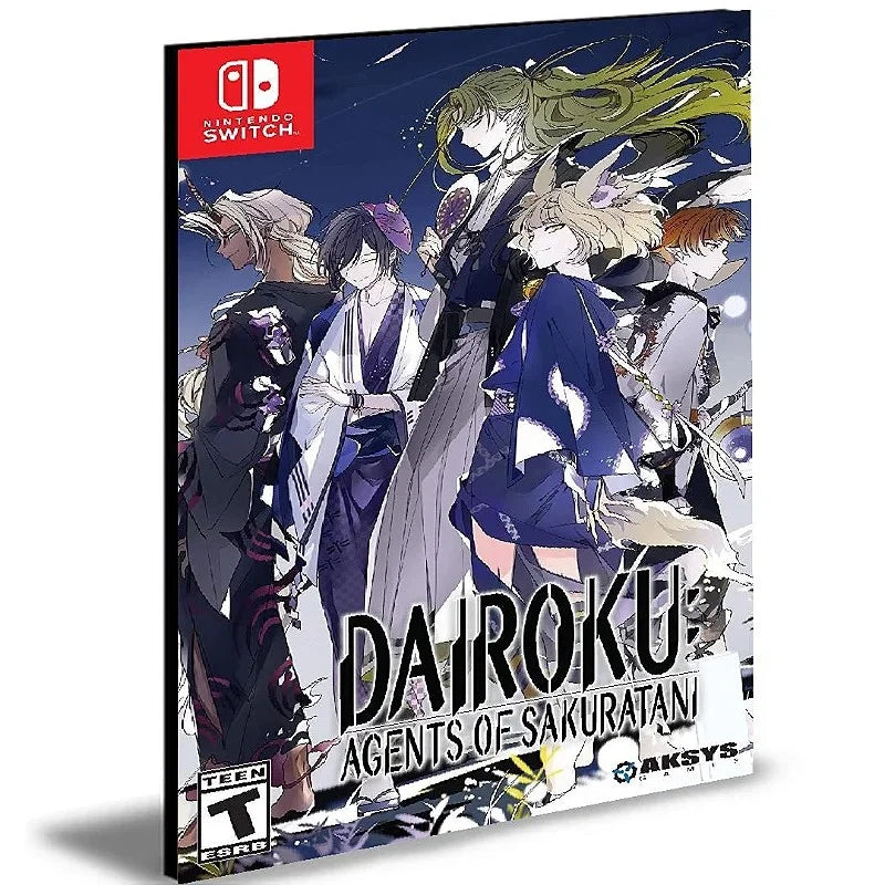 Dairoku Agents of Sakuratani Nintendo Switch Mídia Digital