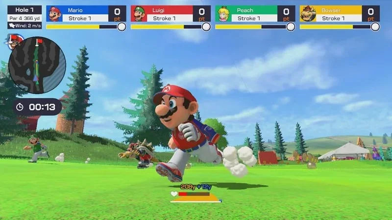 Mario Golf Super Rush Nintendo Switch Mídia Digital