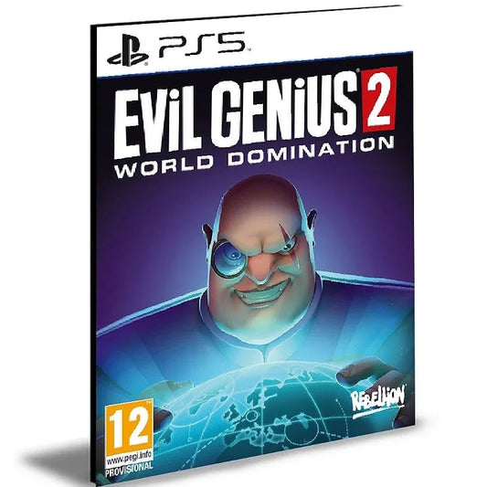 Evil Genius 2 World Domination PS5 Mídia Digital
