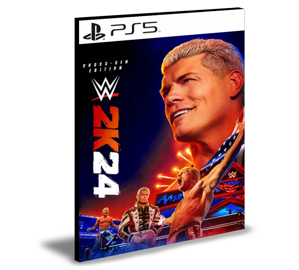 WWE 2K24 Edição Digital Cross-Gen PS4 & PS5 Mídia Digital