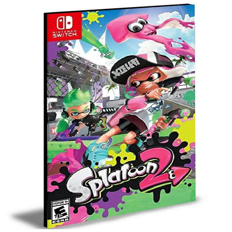Splatoon 2 Nintendo Switch Mídia Digital