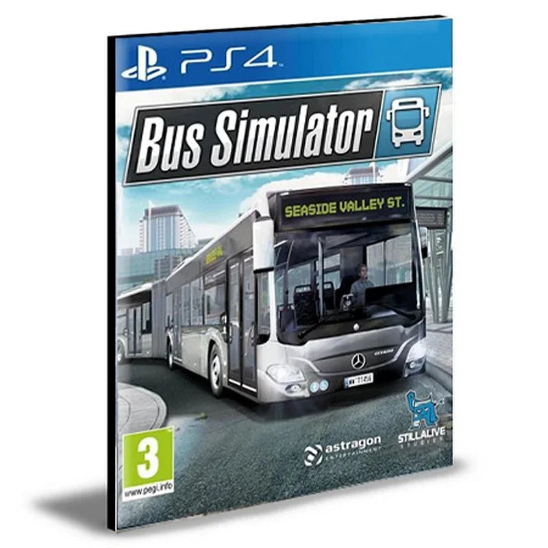 Bus Simulator Ps4 e Ps5 Mídia Digital